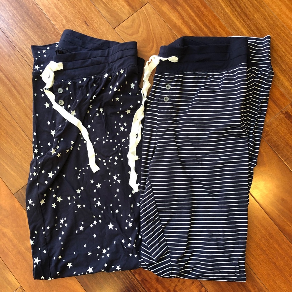 Set of 2 lightweight print modal sleep jogger xs/s